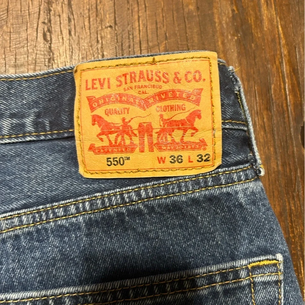 Levi's Classic Straight Blue Jeans